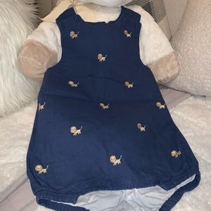 Janie and Jack short overall